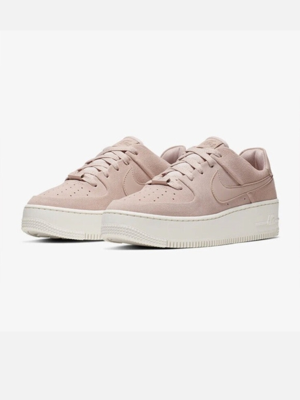 Nike Air Force 1 Sage Low in Blush Pink Size 7